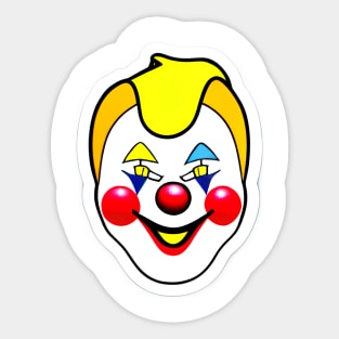 Evil Clown Sticker